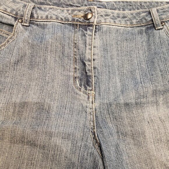 PENNINGTON'S Paris Fit Jeans Light Blue Straight Leg Size 16 Ladies Woma… - Picture 9 of 9